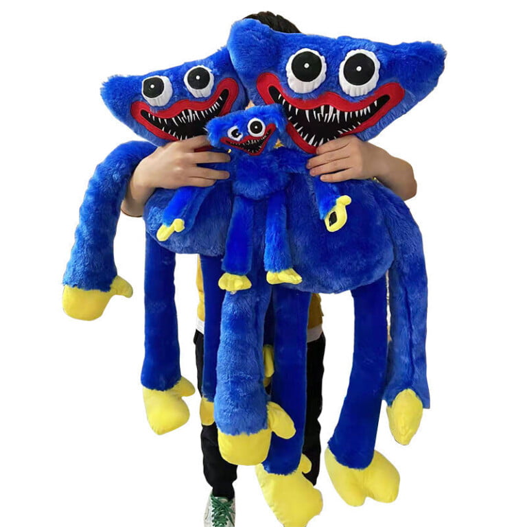 Blue Scary Plush Toy JDGOSHOP Creative Gifts Funny Products Practical Gadgets For You