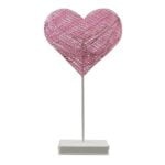 Heart And Star Shape Grass Rattan Woven LED Night Lamp (7)