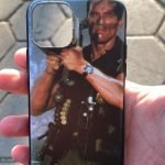 Arnold Commando Bazooka iPhone Case photo review