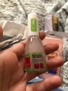 Magic Nail Polish Remover photo review