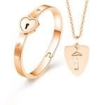 Heart-Lock-Bracelet-&-Key-Necklace