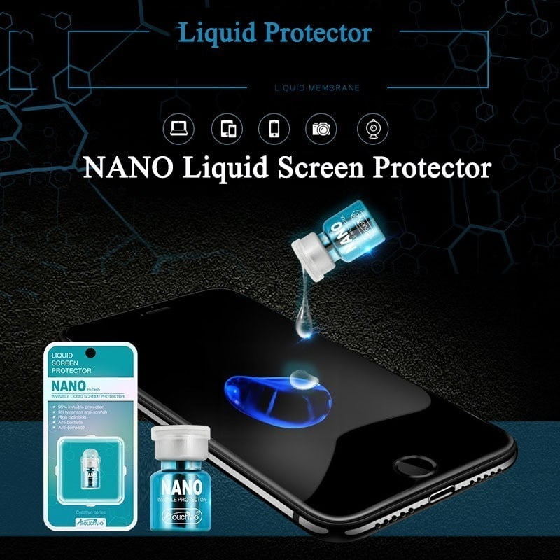 how to remove nano liquid screen protector