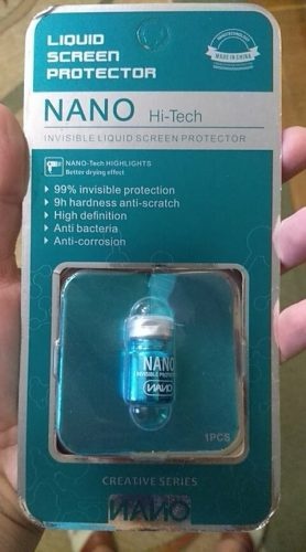 Nano Liquid Screen Protector photo review