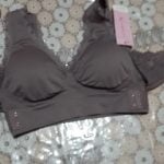 Wireless Front Cross Buckle Lace Lift Bra photo review