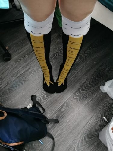 Chicken Leg Socks photo review