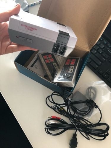Classic NES Video Game Console with Built-in 600+ Games HD version (HDMI/AV Support) photo review