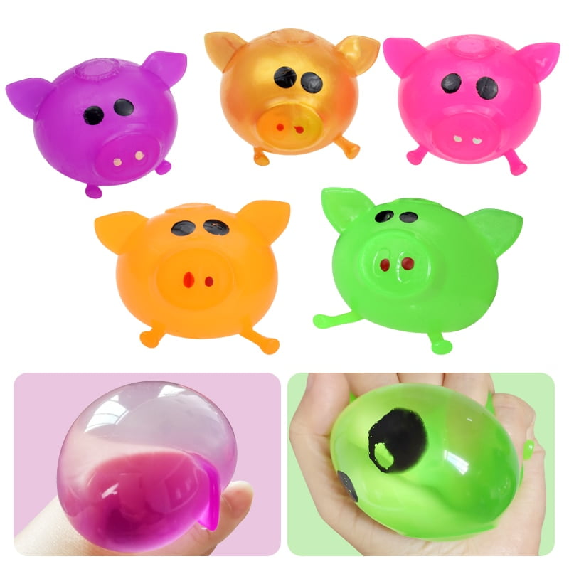 squishy pig splat ball