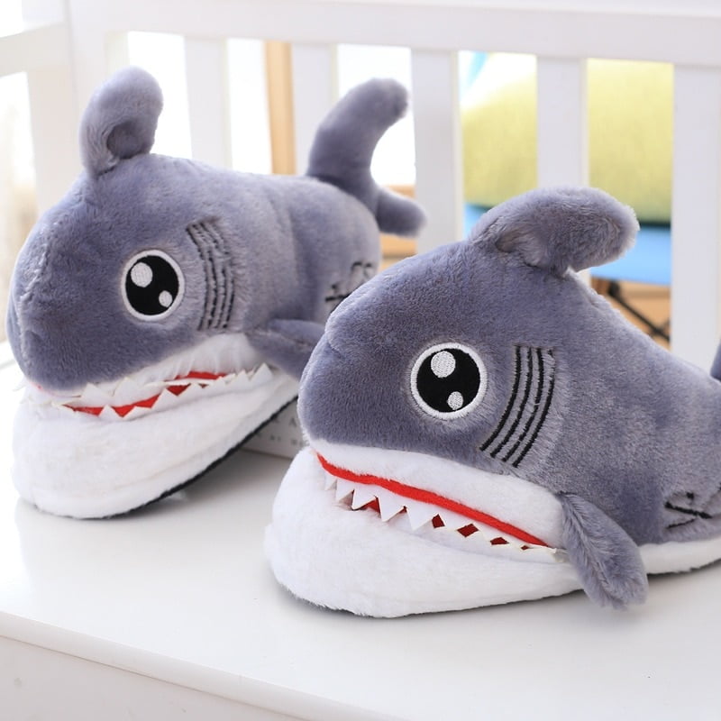 flying tiger shark slippers