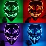 Clown LED Purge Masks