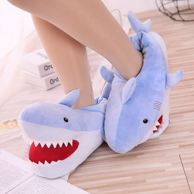 flying tiger shark slippers