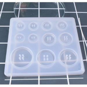 DIY Silicone Mold Resin Buttons