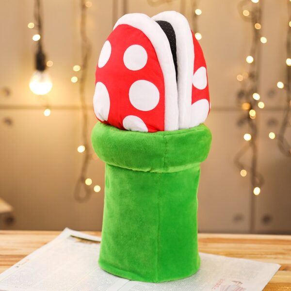 lopbraa piranha plants plush slippers