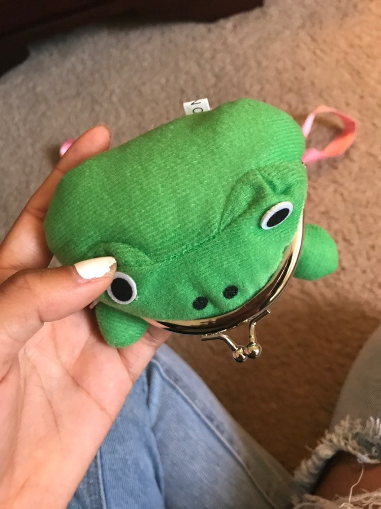 cute frog wallet