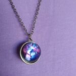 Space Glass Pendants Necklace photo review