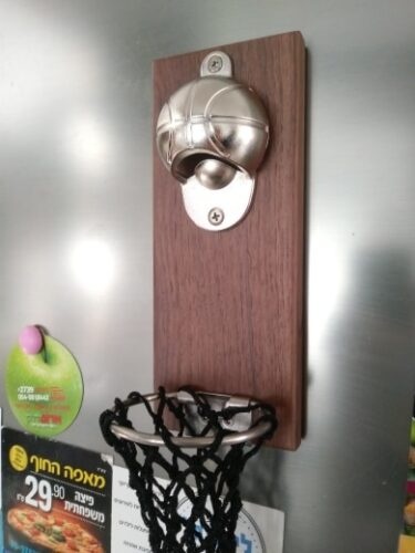 Wall Mount Basketball Bottle Opener photo review