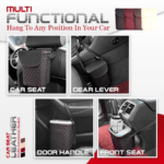 Car Seat Leather Multifunctional Basket (2)