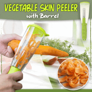 Vegetable Skin Peeler With Barrel