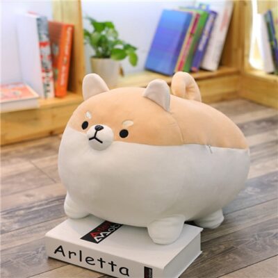 angry shiba pillow