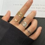 Korean-Fashion-Gold-Butterfly-Rings-For-Women-Men-Lover-Couple-Sets-Paired-Things-Wedding-Open-Adjustable-2