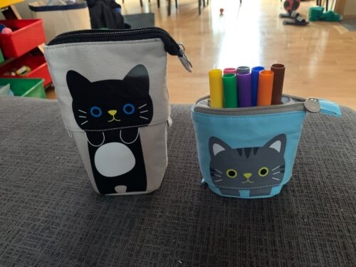 Cat Sliding Pencil Case photo review