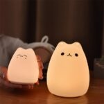 Smart Touch Color-Changing Cat Lamp