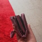 Small Trifold Leather Wallet For Women photo review