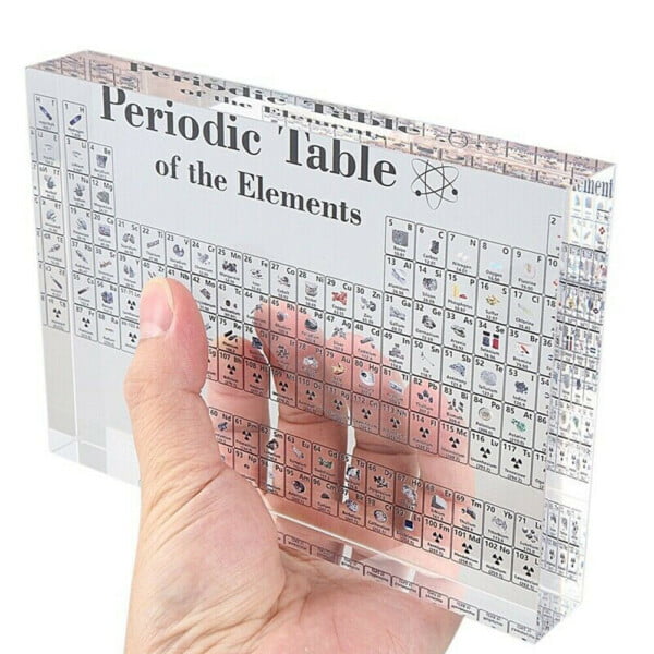 Acrylic Periodic Table Paperweight - JDGOSHOP - Creative Gifts, Funny ...