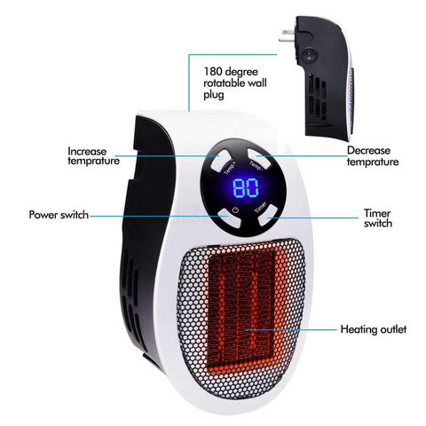Portable Electric heater Fan For Home 3
