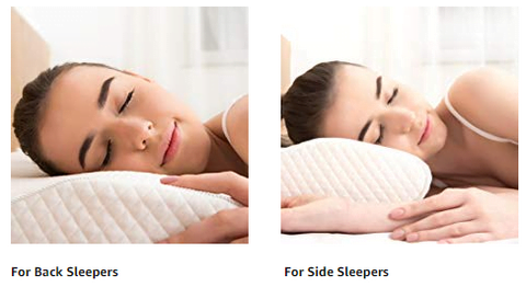 Contour Memory Foam Pillow Orthopedic Sleeping Pillow 3