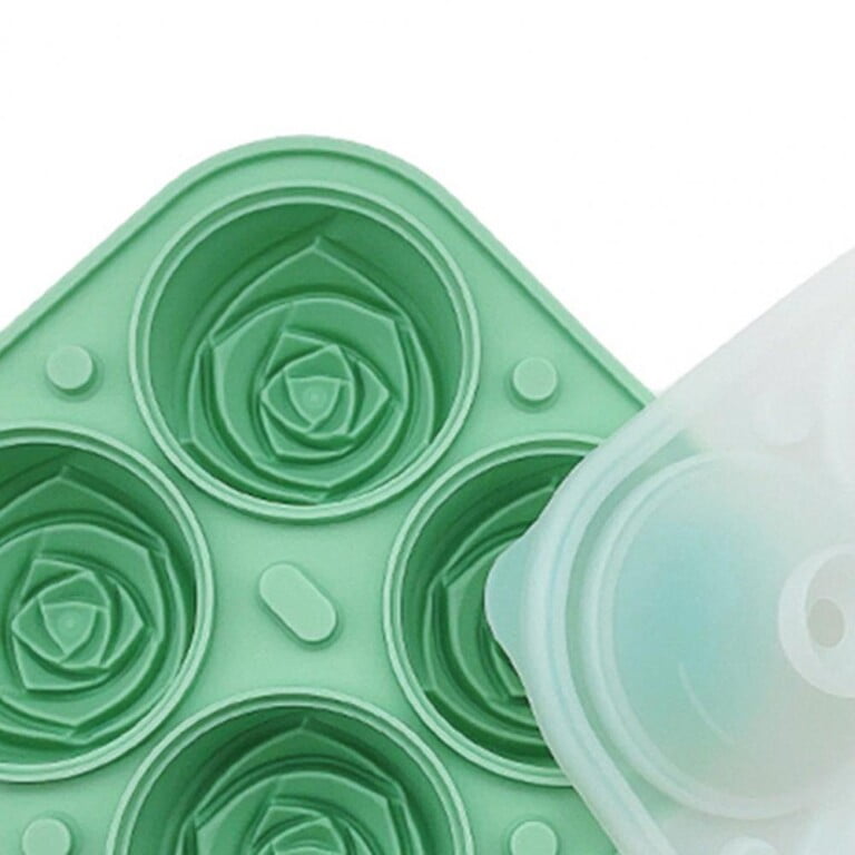 Rose Ice Mold | Silicone | 4 Roses - JDGOSHOP - Creative Gifts, Funny ...