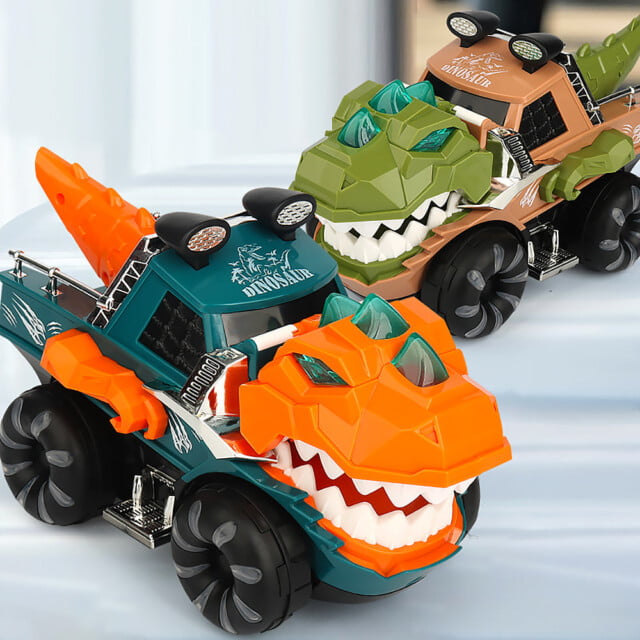 ChompaSaurus! | Dino Monster Truck Toy with LED Wheels - JDGOSHOP ...