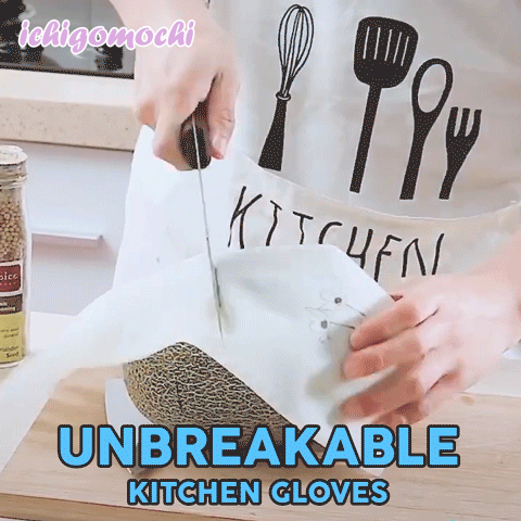 Durable Velvet Kitchen Gloves 3