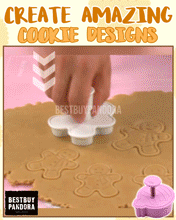4pcs Stamp Biscuit Mold 1