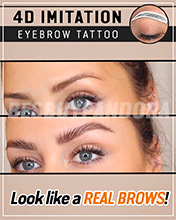 4D Imitation Eyebrow Tattoos 2